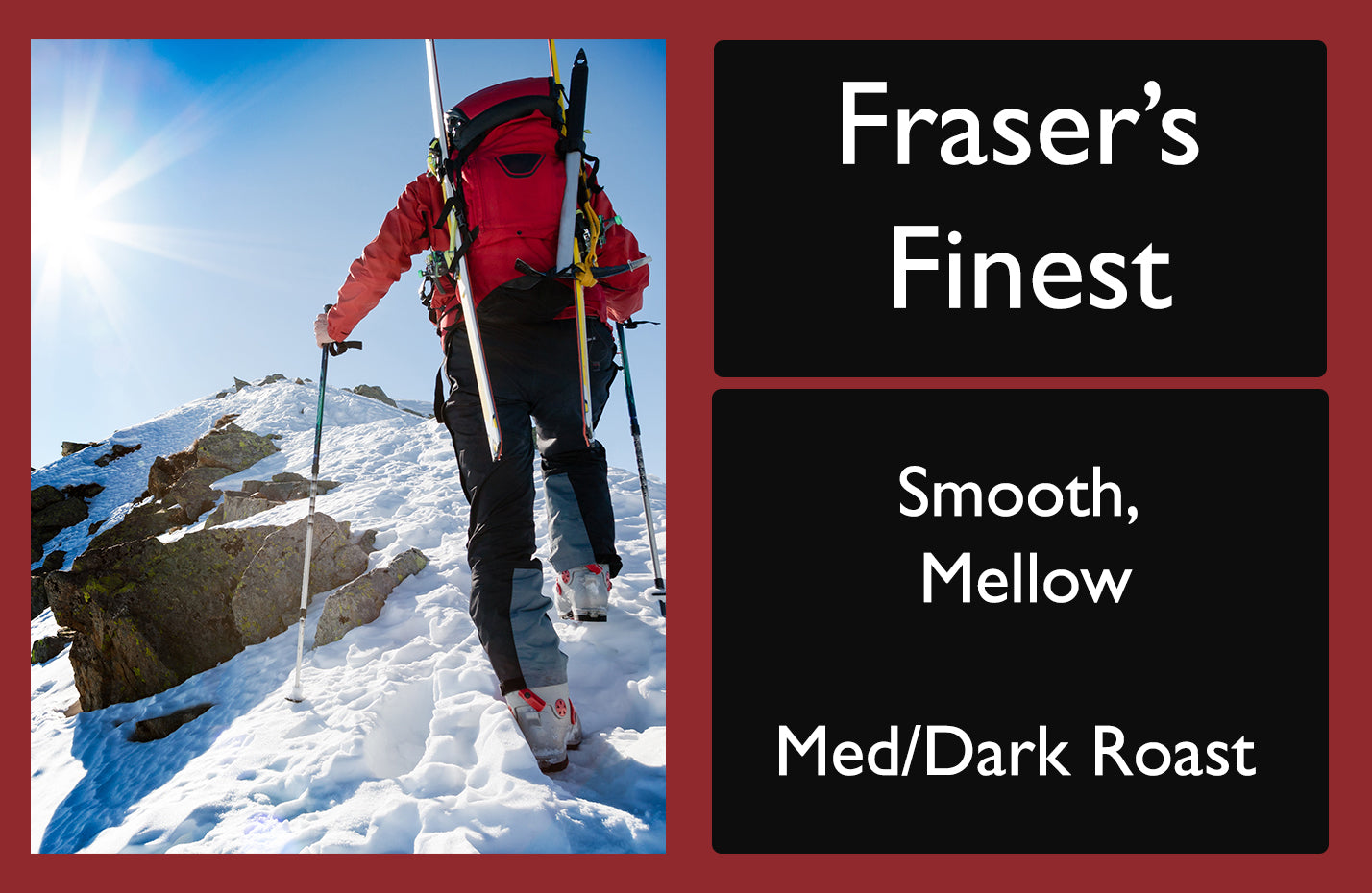 Picture of a bag of Fraser's Finest Coffee