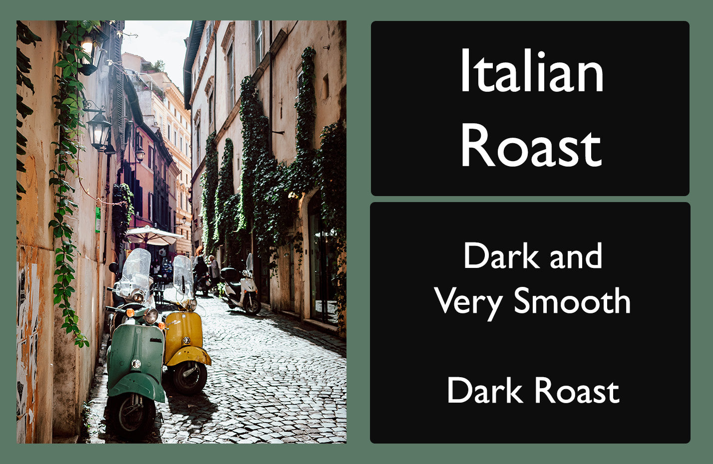 Picture of a bag of Italian Roast Coffee