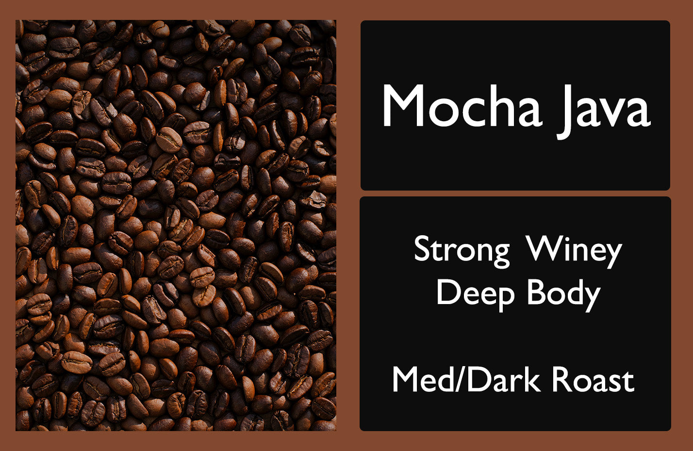 Mocha Java Blend Coffee - Rocky Mountain Roastery