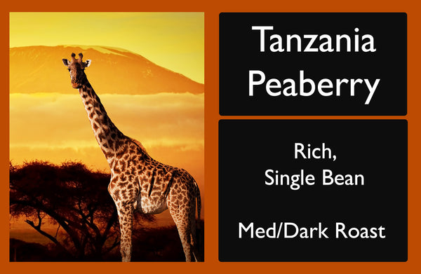 Tanzania Peaberry Coffee - Rocky Mountain Roastery