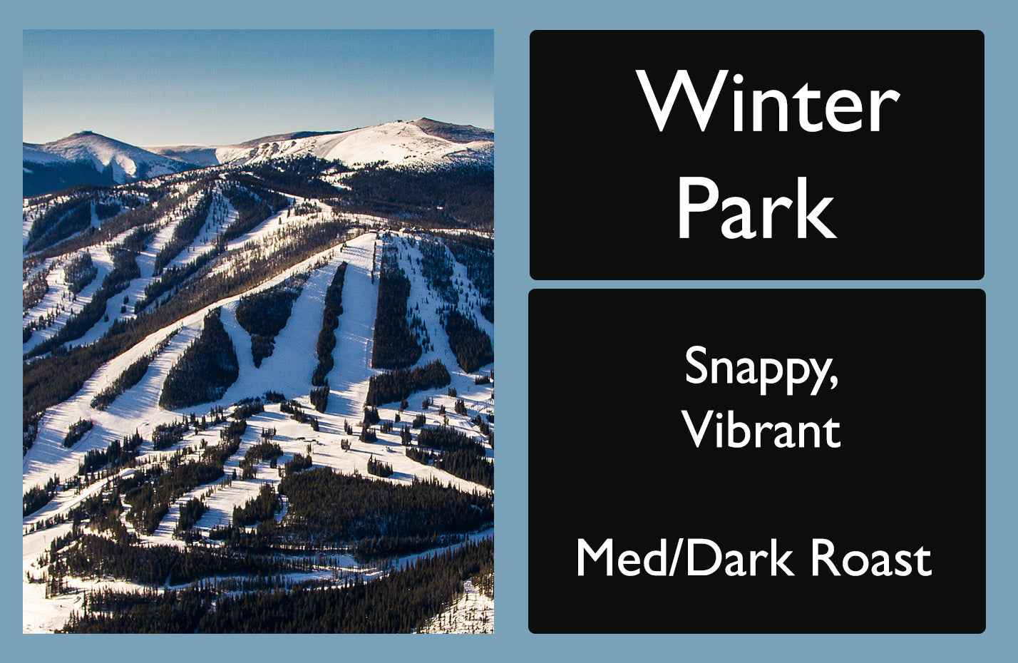 Picture of a bag of Winter Park Blend Coffee