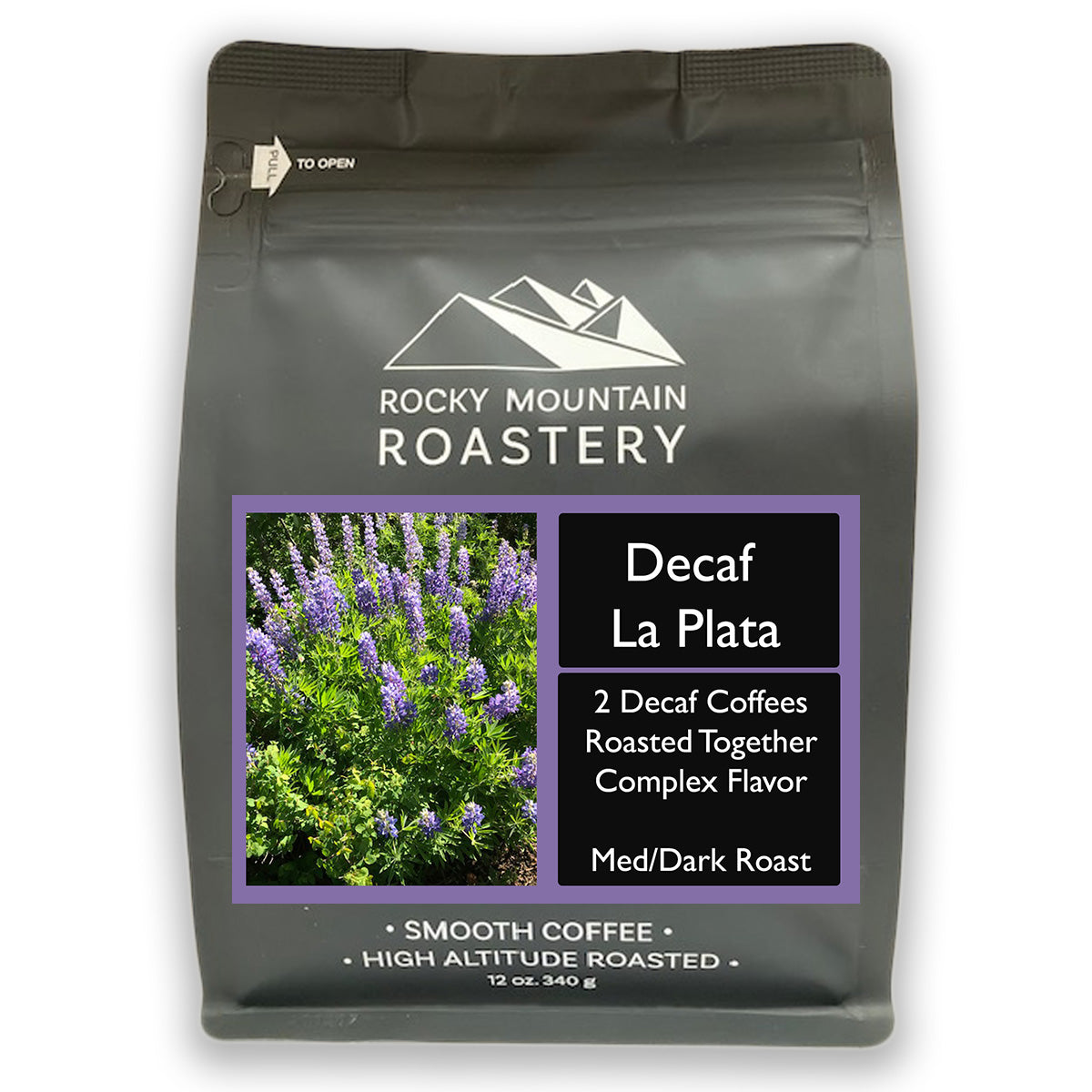 Picture of a bag of Decaf La Plata Coffee