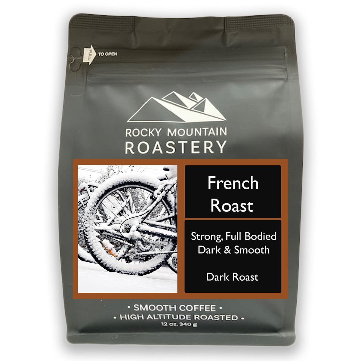 Picture of a bag of French Roast Coffee