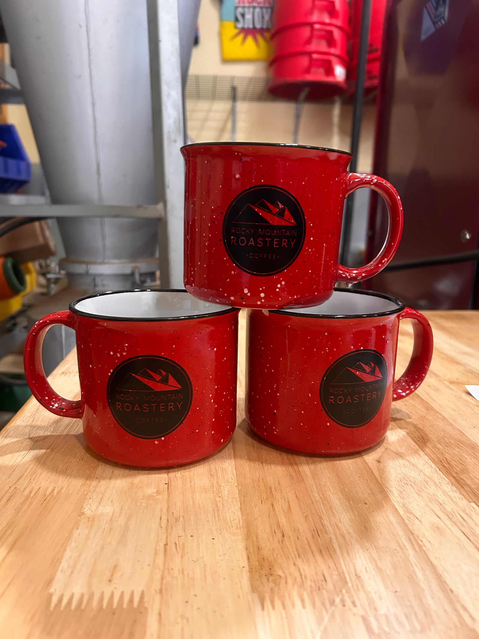 RMR Ceramic Logo Mugs