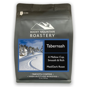 Picture of a bag of Tabernash Blend Coffee