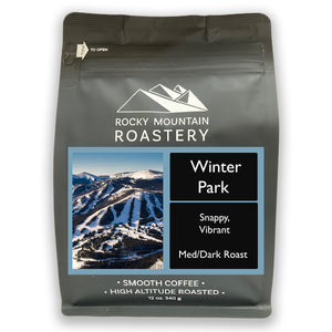 Picture of a bag of Winter Park Blend Coffee